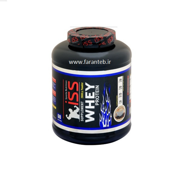 پودر پروتئین وی با طعم کاپوچینو ISS گرم 2000 (2027/08/29)