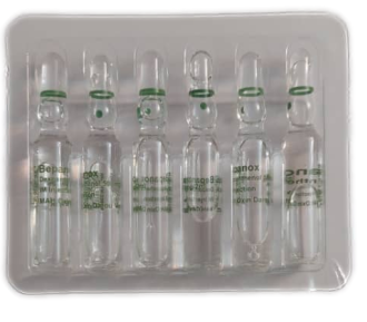 آمپول ب-پانوکس (دکسپانتنول) اوکسین داروی وشت 6 عدد(تاریخ انقضا 2028/02/28)