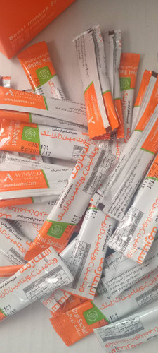 ساشه ویتامین سی ،ویتامین دی ،زینک ۳۰ عددی استارمد