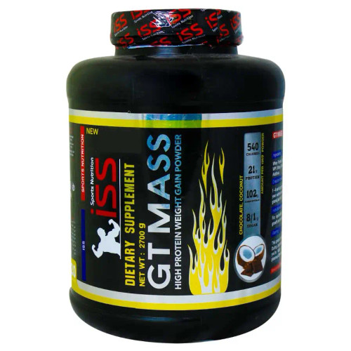 جی تی مس 2700 گرمی ISS با طعم شکلات نارگیل خرید از طریق فروشگاه اینترنتی فاران طب