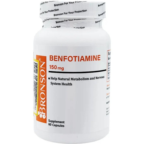 کپسول بنفوتیامین برونسون 150 میلی گرم - 60 عددی تاریخ انقضا 2026/08 خرید از فروشگاه اینترنتی فاران طب www.faranteb.ir