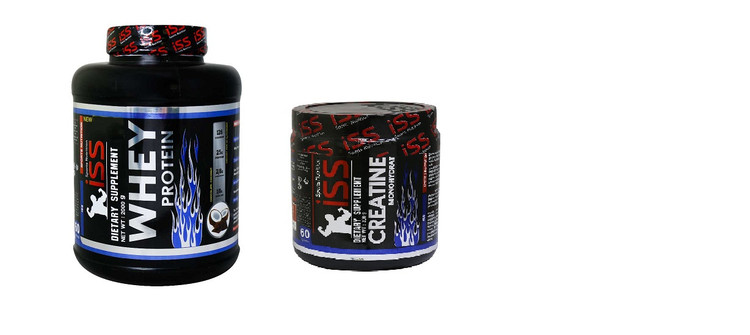 ترکیب طلایی ریکاوری و قدرت (Whey + Creatine)